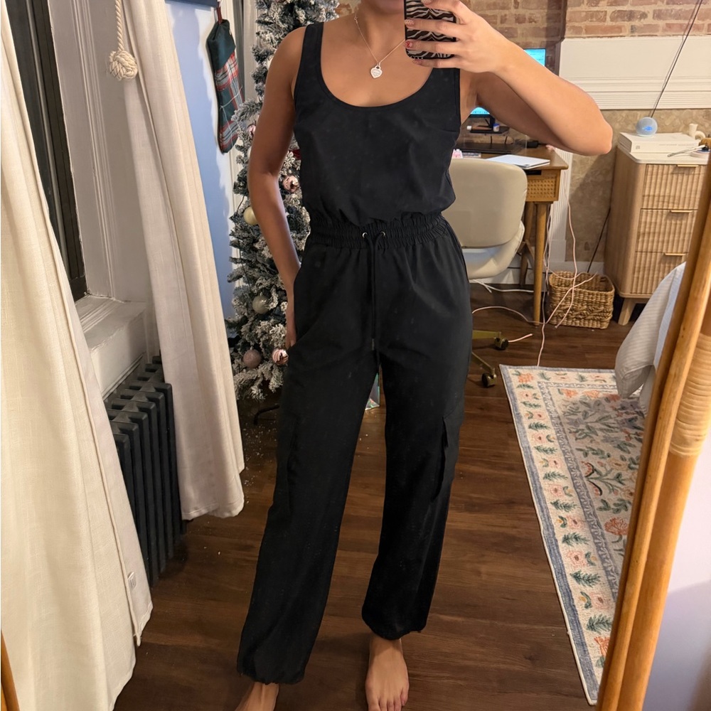 Abercrombie & Fitch Black Jumpsuit